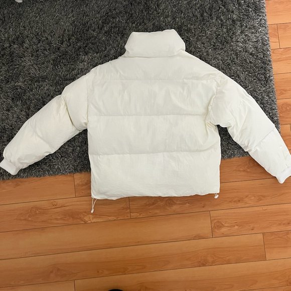 White Puffer Jacket - Picture 2 of 4